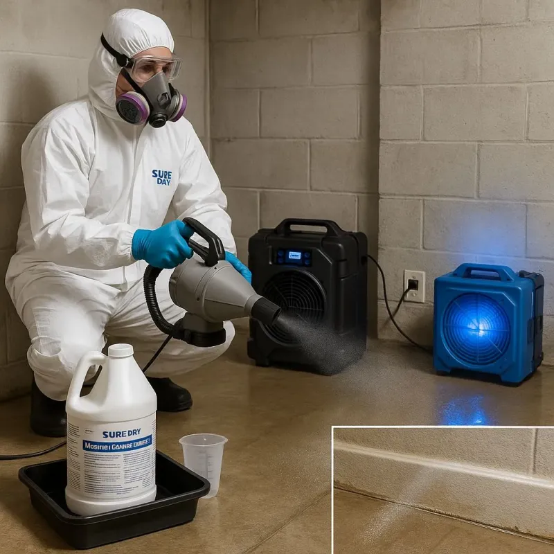 Sanitization and Odor Removal process in South Pittsburg, TN